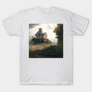 Chernarus : old train station 4 T-Shirt